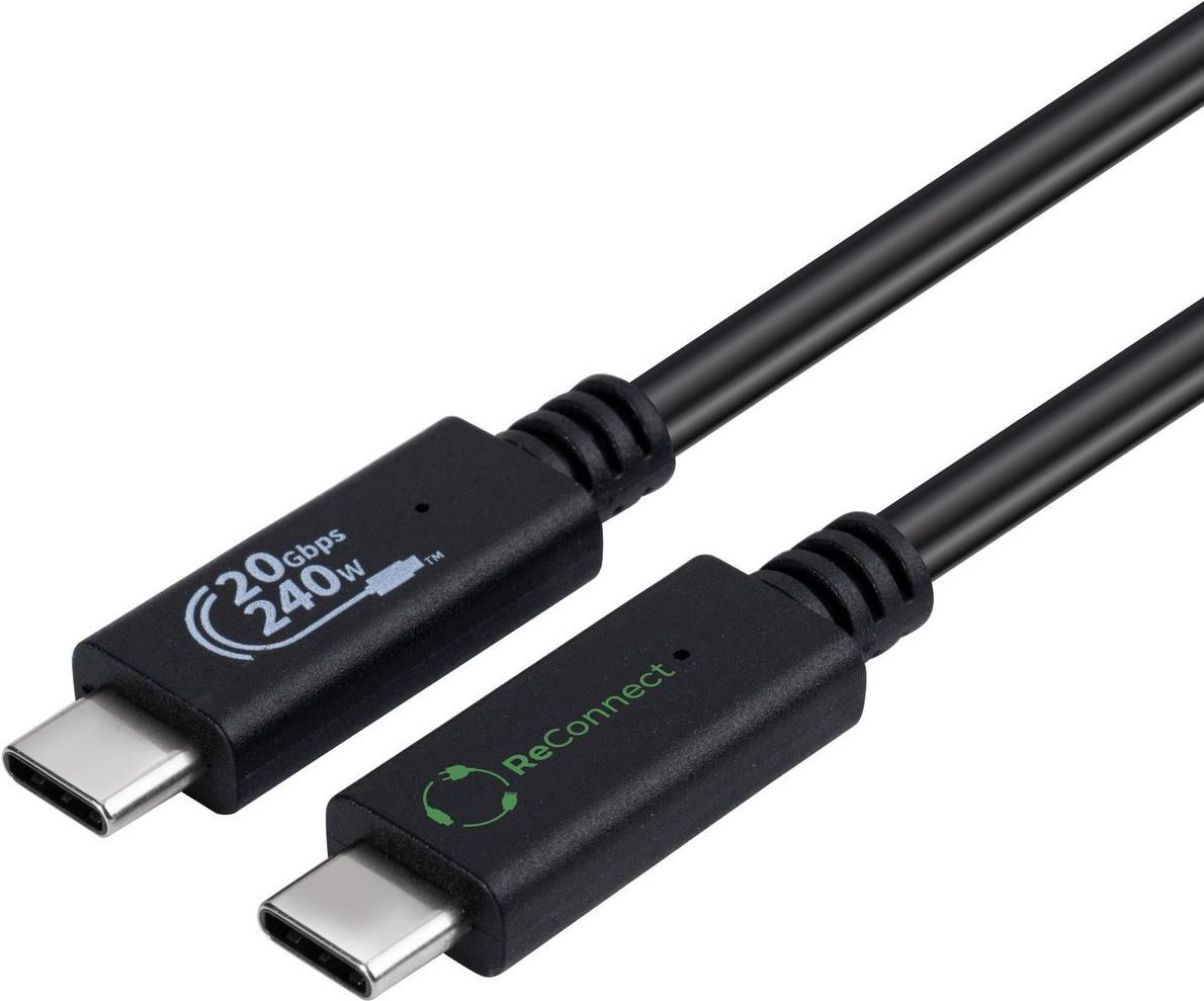 MicroConnect ReConnect USB-C 3.2 Gen2x2 Cable (ECO-USB3.2CC0.5)