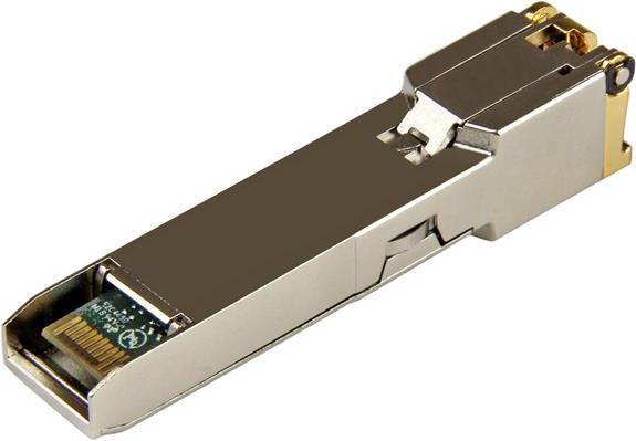 StarTech.com 10301-T-ST Transceiver Modul (SFP+ Module, 100/1000/10000Base-TX Extreme Networks kompatibel, Kupfer, RJ-45 Kupfer mit DDM) (10301-T-ST)