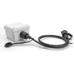 DeLOCK Netzwerkkabel RJ45 Stecker zu RJ45 Stecker Cat.6 STP mit Verschlusskappe Outdoor IP68 staub- und wasserdicht schwarz 2 m (80167)