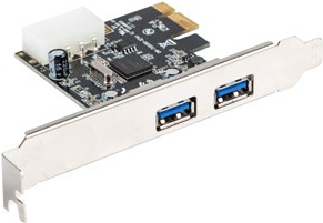 Lanberg PCE-US3-002 Schnittstellenkarte/Adapter USB 3.2 Gen 1 (3.1 Gen 1) Eingebaut (PCE-US3-002)