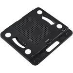 Hama Notebook-Stand Rotation, 360° drehbar, neigbar, bis 39 cm (15,4), Schw. (00053045)