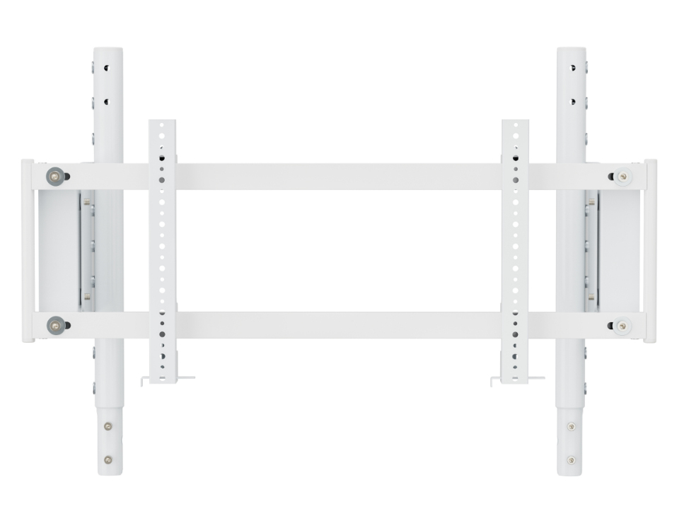 Oplite R8 On Top Single Monitorständer Flug-/Rennsimulator Weiß