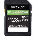 PNY EliteX-PRO60 Flash-Speicherkarte (P-SD128V60280EXP6-GE)