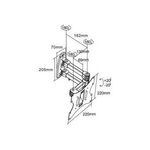 InLine Befestigungskit (Wandbefestigung) für LCD-/Plasmafernseher (23103A)