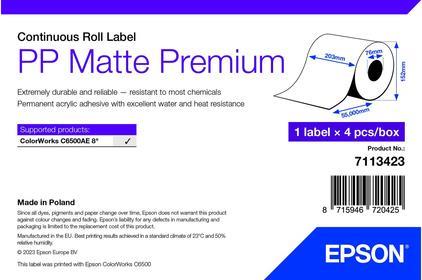 Epson Etikettenrolle Kunststoff 210mm Epson Etikettenrolle 7113423