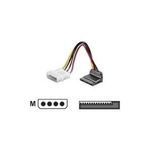 ROLINE Adapterkabel 4 pol. HDD / SATA, abgewinkelt (11.03.1061)