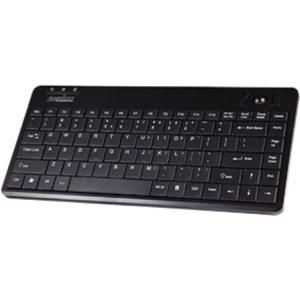 Perixx Trackball-Tastatur Periboard 505H Plus, USB, schwarz Günstige Mini-Tas...