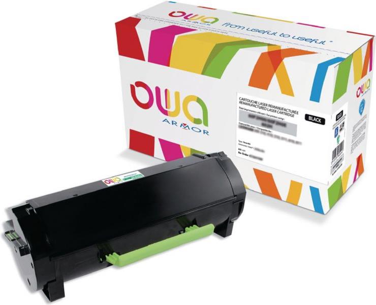 Armor K15641OW Tonerpatrone kompatibel zu Lexmark 60F2H00 10000 Seiten Schwarz