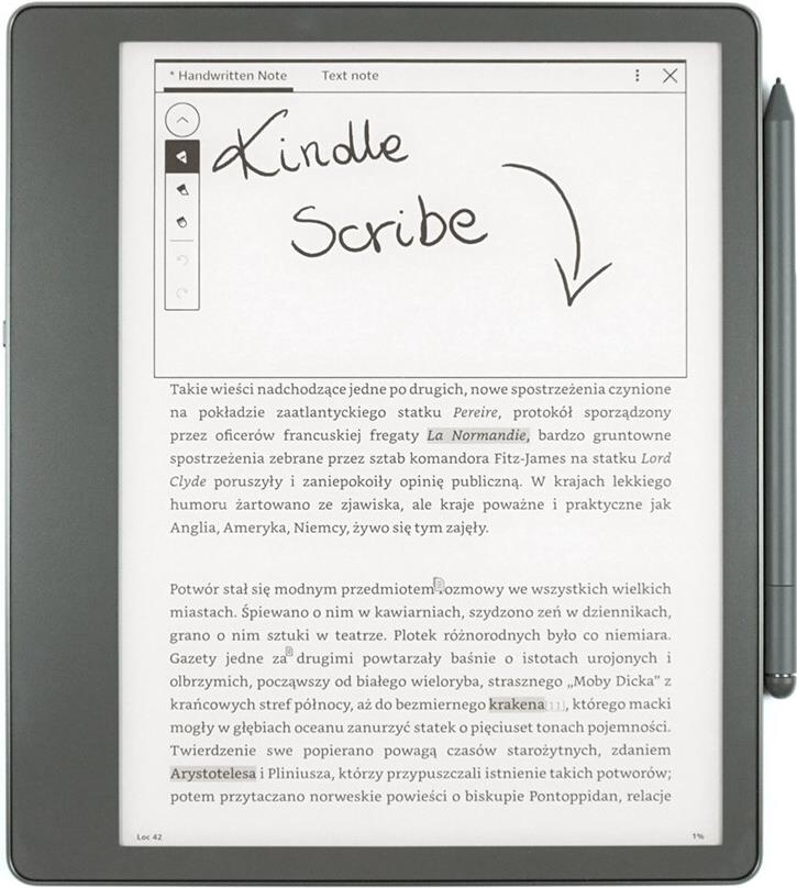 Ebook Kindle Scribe 10.2" 32GB WiFi Premium Pen Grey (B09BSGFTHY)