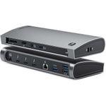 ALOGIC TB4D3TB. Übertragungstechnik: Kabelgebunden, Hostschnittstelle: Thunderbolt 4, Kopfhörer-Anschluss: 3,5 mm. Ethernet LAN Datentransferraten: 1000 Mbit/s. Produktfarbe: Schwarz, Kompatible Speicherkarten: SD, HD-Typ: 4K Ultra HD. Stromversorgung: 135 W, Stromverbrauch (max.): 96 W. Breite: 84 mm, Tiefe: 194 mm, Höhe: 30 mm (TB4D3TB)