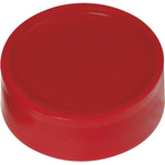 Rund-Magnet Ø3,4cm rot 10St (61733-25)