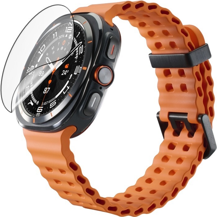 Hama Displayschutz Super Hybrid f. Galaxy Watch Ultra (25), 47mm, Montagehilfe (00210966)