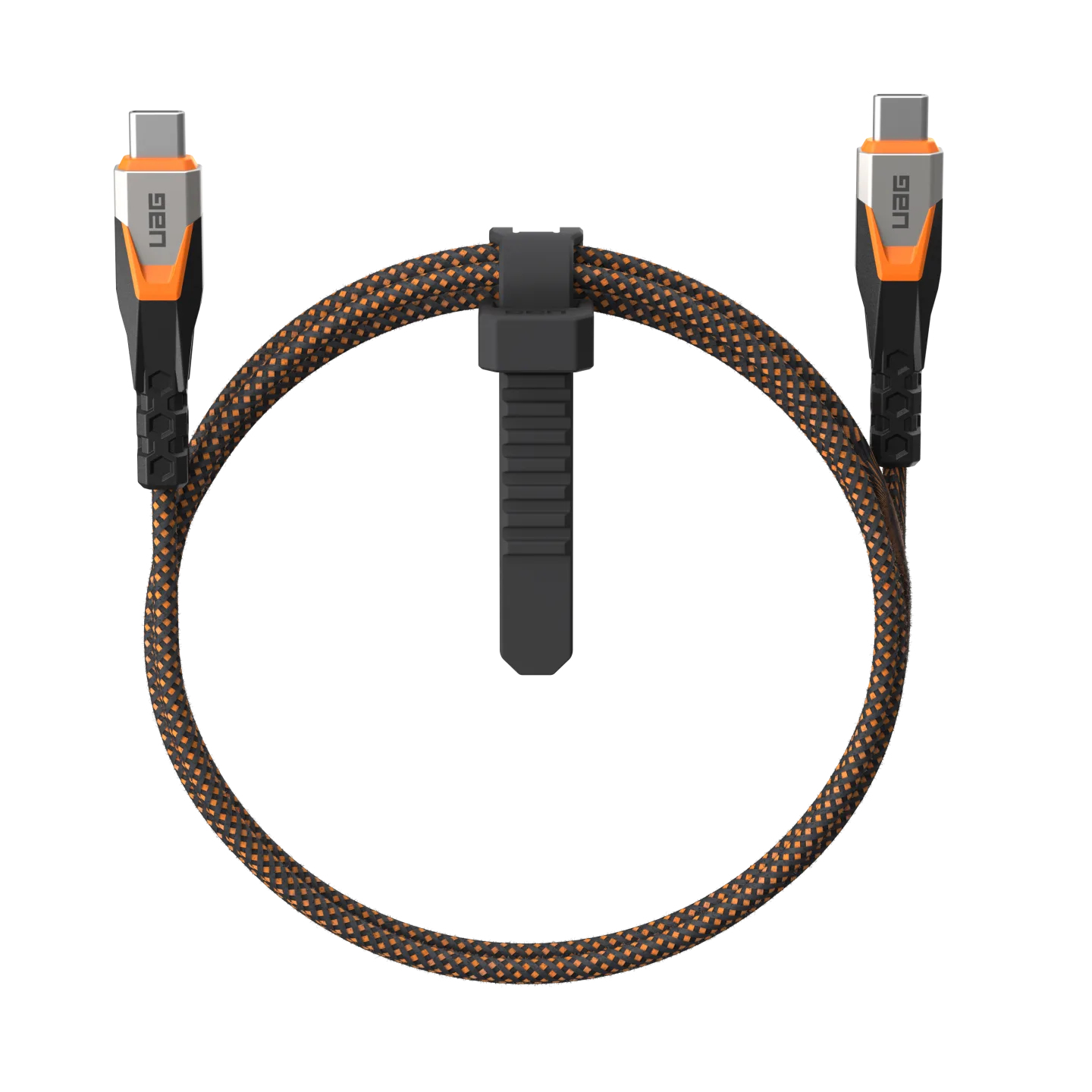 Urban Armor Gear UAG ULTRA Rugged USB-C Kabel 0,75 m USB 3.2 Gen 2x2 Schwarz, Orange