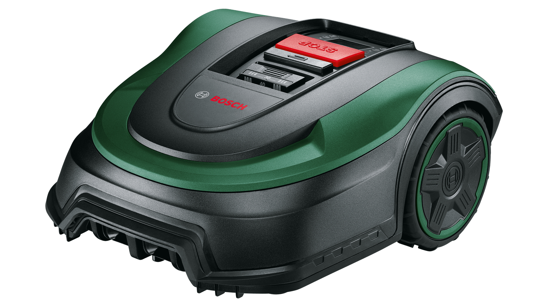 Bosch Indego S 500 Rasenmähroboter 18 V 2.5 Ah 500 m² Schwarz, Grün