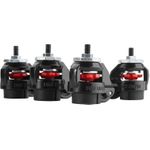 Oplite Feststellbare Lenkrollen für R8 Cockpit retail Speditionsversand (OP-R8-CW)