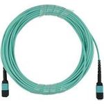 Optimale GlasfaserverbindungenDell EMC kompatibles CBL-MPO12-OM3-30M LWL Trunkkabel mit MPO/UPC auf MPO/UPC Anschluss in 30 Meter Länge der Faserkategorie OM3 (Glasfaser-Fasertyp G50/125µm). Mit Laseroptimierter Multimode Faser (MMF) von der Marke Blu (CBL-MPO12-OM3-30M-BO)