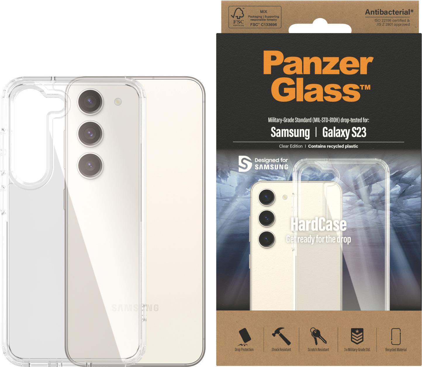 PanzerGlass ™ HardCase Samsung Galaxy S23 | Transparent (0433)