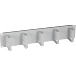 EFB-Elektronik 48,30cm (19") 2HE Kabelführungspanel, 5 Bügel, Stahl RAL7035 Hersteller: EFB Elektronik (699998N)