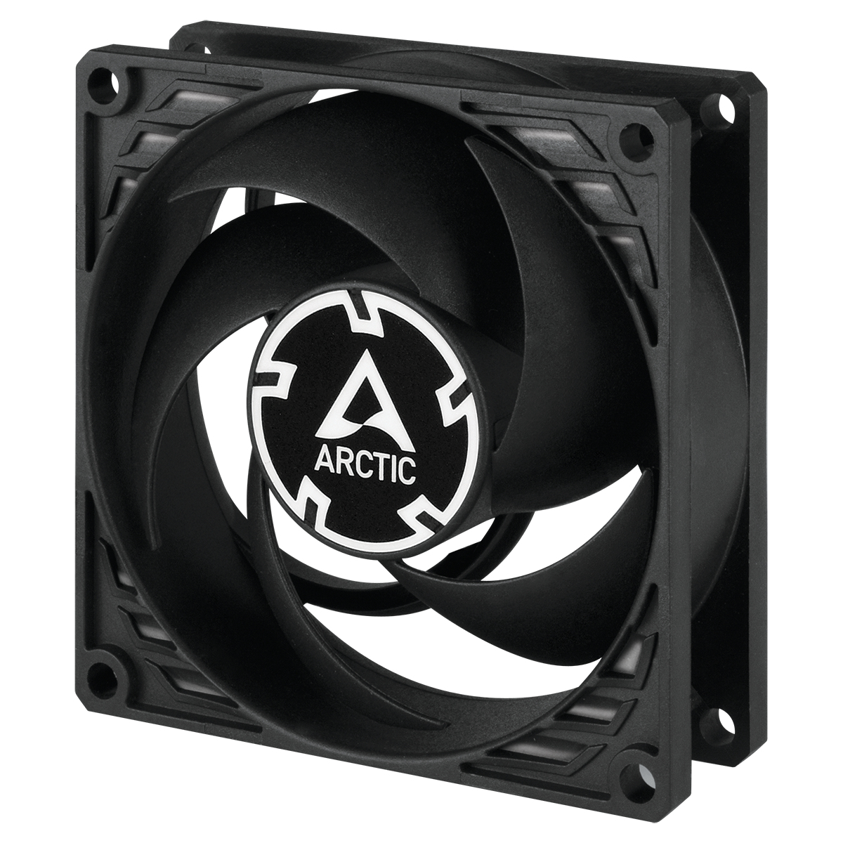 ARCTIC P8 Silent Gehäuselüfter 80 mm (Packung mit 5) Schwarz
