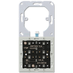 JUNG 4092 TSEM Elektroschalter Pushbutton switch 2P Schwarz - Grau (4092TSEM)