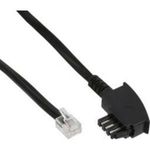 InLine 18820A 20m Schwarz Telefonkabel (18820A)