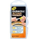 Duracell ActivAir DA10 Hörgerätezelle (6er Blister) (F3 DA10)