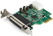 StarTech.com 4 Port PCI Express RS232 Serial Adapter Card (PEX4S953LP)