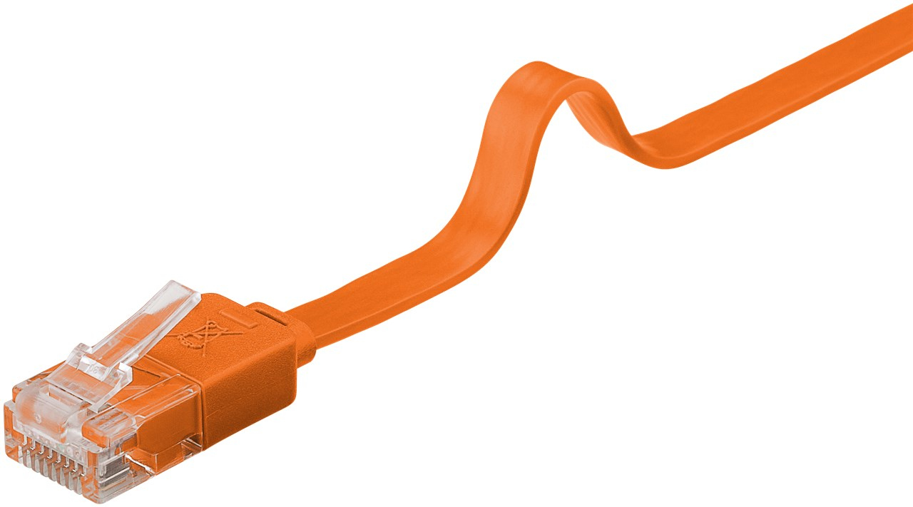 goobay 96409 Cat6 U/UTP Netzwerkkabel 1,5 m Orange