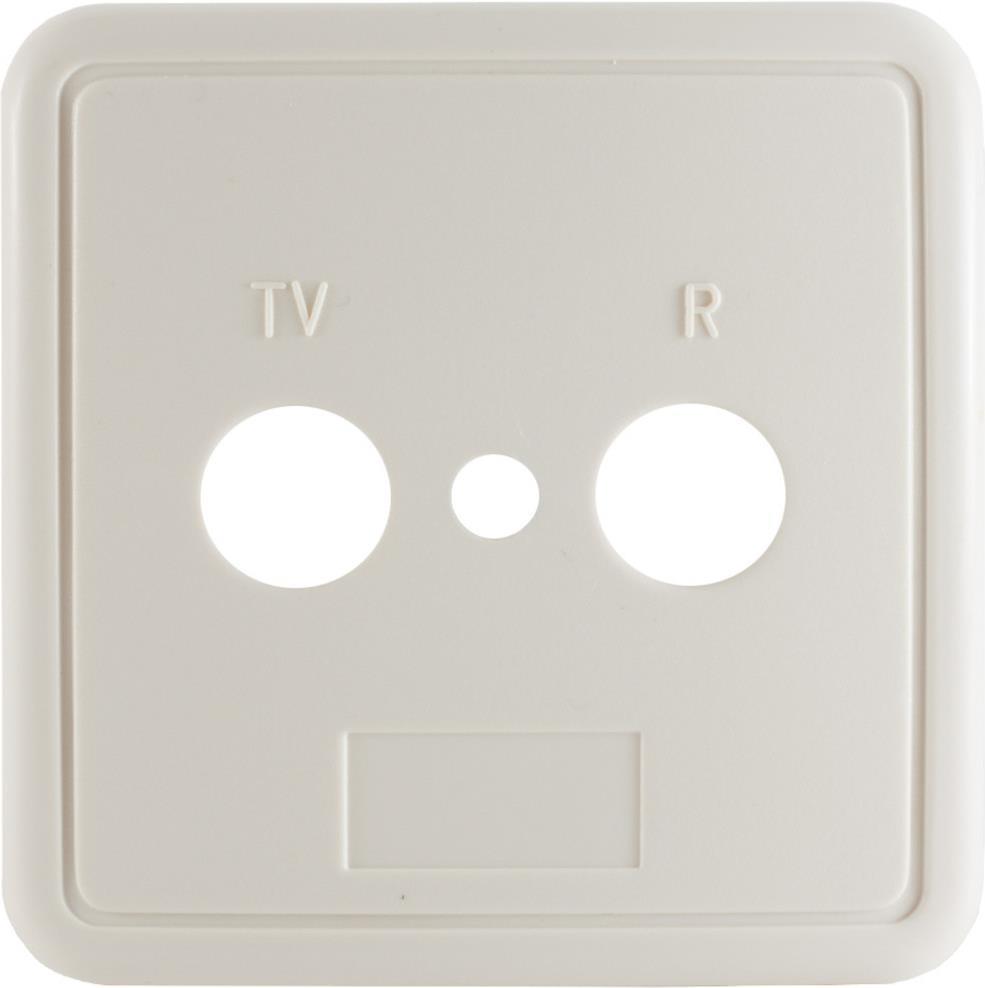 shiverpeaks ®-BASIC-S--Abdeckung für 2-fach Antennen-Dose (BS83911)