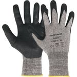 Honeywell Safety Baumwollhandschuh Gr. 11 2232273-11 Werkstoff Polyamid PA, Schutz gegen mechanische Risiken, Farbe grau, Mit Anti-Rutsch-Beschichtung, Handschuhgröße 11, Farbvariante grau/schwarz, Ausführung Fingerhandschuh, Art der Schließung Überziehen (2232273-11)