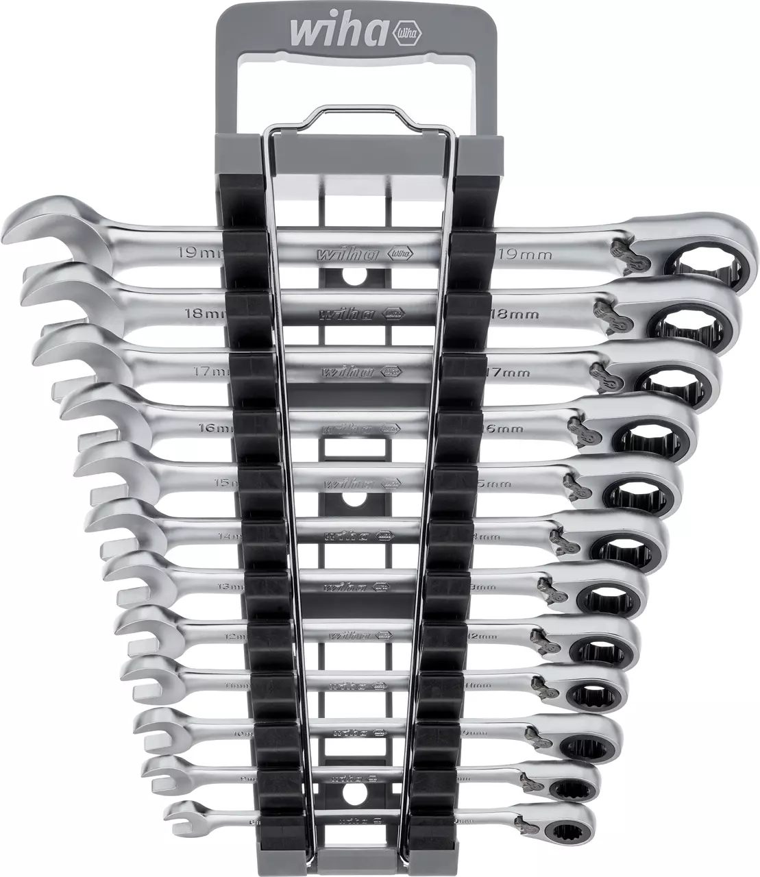 Wiha Ringmaulschlüssel-Satz 13-teilig 8-19 mm umschaltbar