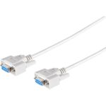 S/CONN maximum connectivity SUB-D Anschlußkabel, 2 x 9-pol. Sub-D-Kupplung, mit vergossenen Gehäusen, 5,0 m (78042-5)