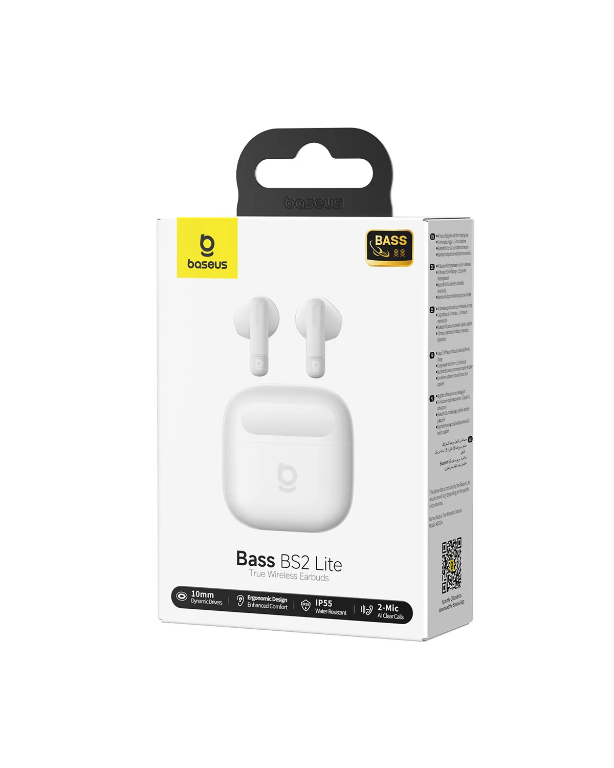 Baseus Bass BS2 Lite TWS In-Ear-Kopfhörer Sunlight Pink Bluetooth 6.0 IP55 40 Std.