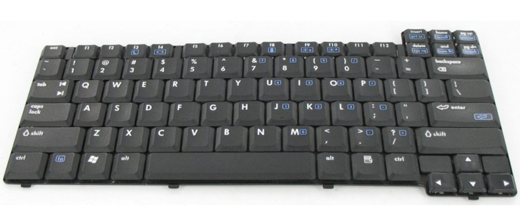 HP 344390-B71 Ersatzteil-Tastatur Presario NX5000 Finnisch/Schwedisch Schwarz