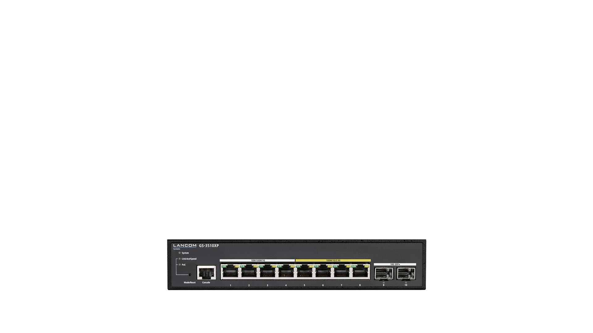 LANCOM GS-3510XP Managed Switch 10 Port PoE+ Schwarz
