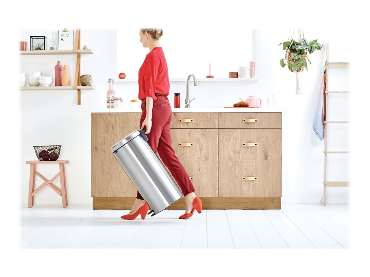 Brabantia newIcon 111822 Treteimer 30 L Stahl matt