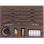 Märklin Gleis 08191 Z Erweiterungs-Set E mit Elektro-Weichen (08191)