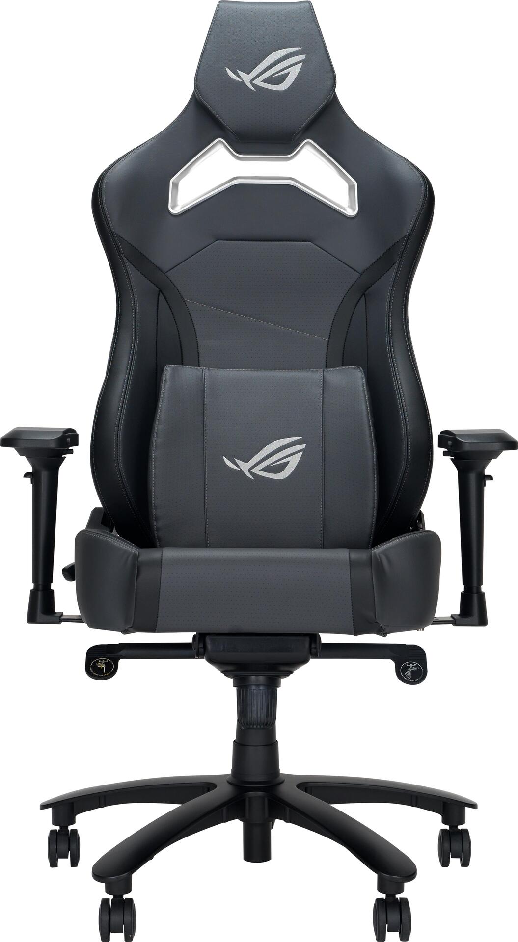 ASUS ROG CHARIOT X CORE Universal-Gamingstuhl Gepolsterter Sitz Schwarz - Grau (90GC01N0-MSG050)