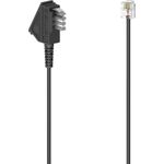 Hama 00201105 Telefonkabel 10 m Schwarz (00201105)