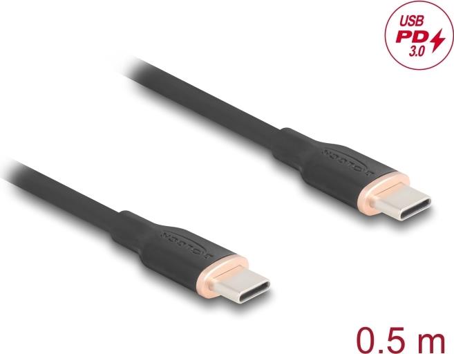 Delock USB-Kabel 24 pin USB-C (M) zu 24 pin USB-C (M) (81237)