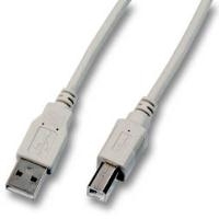 EFB-Elektronik USB2.0 Anschlusskabel A-B, St.-St., 3,0m, grau, Classic Hersteller: EFB Elektronik (K5255.3)