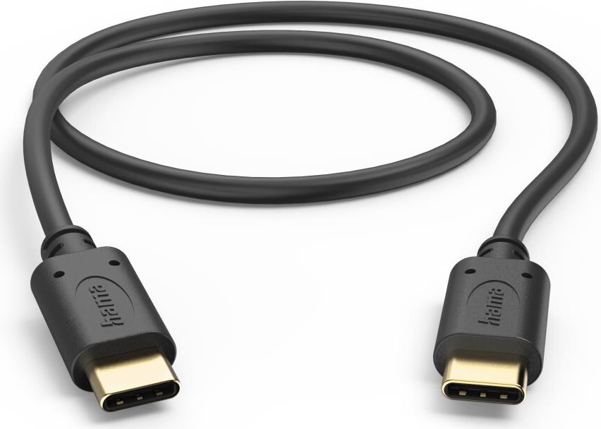 Hama 00201706 USB Kabel 0,5 m USB 2.0 USB C Schwarz (00201706)