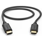 Hama 00201706 USB Kabel 0,5 m USB 2.0 USB C Schwarz (00201706)