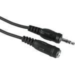 Hama 00205105 Audio-Kabel 5 m 3.5mm Schwarz (00205105)