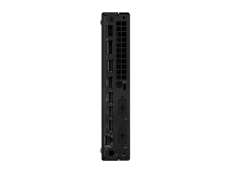 Lenovo ThinkCentre M75q Gen 5 12RQ Mini-PC AMD Ryzen 7 Pro 8700GE 16 GB RAM 512 GB SSD Schwarz