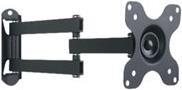 Wandhalterung für LCD TV LED 33,00cm (13")-30 neigbar 2 Gelenke, schwarz Hersteller: Techly (ICA-LCD-923B)