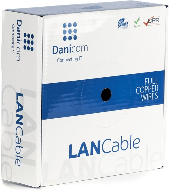 DSIT DANICOM CAT6 FTP 50m Starrleiter - LSZH (Dca) (DC-FTP6-50S-DCA)