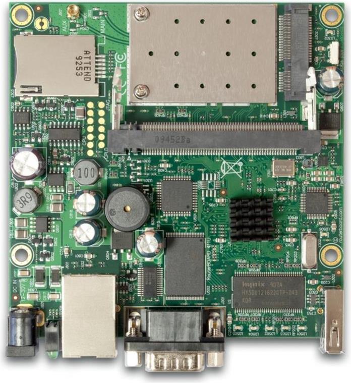 MikroTik RouterBOARD 411 with 680MHz Atheros CPU, 64MB RAM (RB411UAHR)