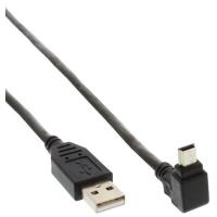INLINE USB-Kabel Mini-USB, Typ B (M) zu USB (M) (34110)