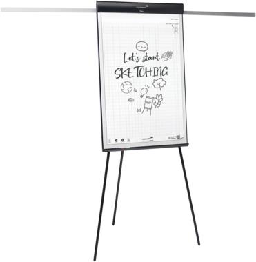 LEGAMASTER Flipchart pro tripod Whiteboard-Oberfläche aus lackiertem (7-152910)